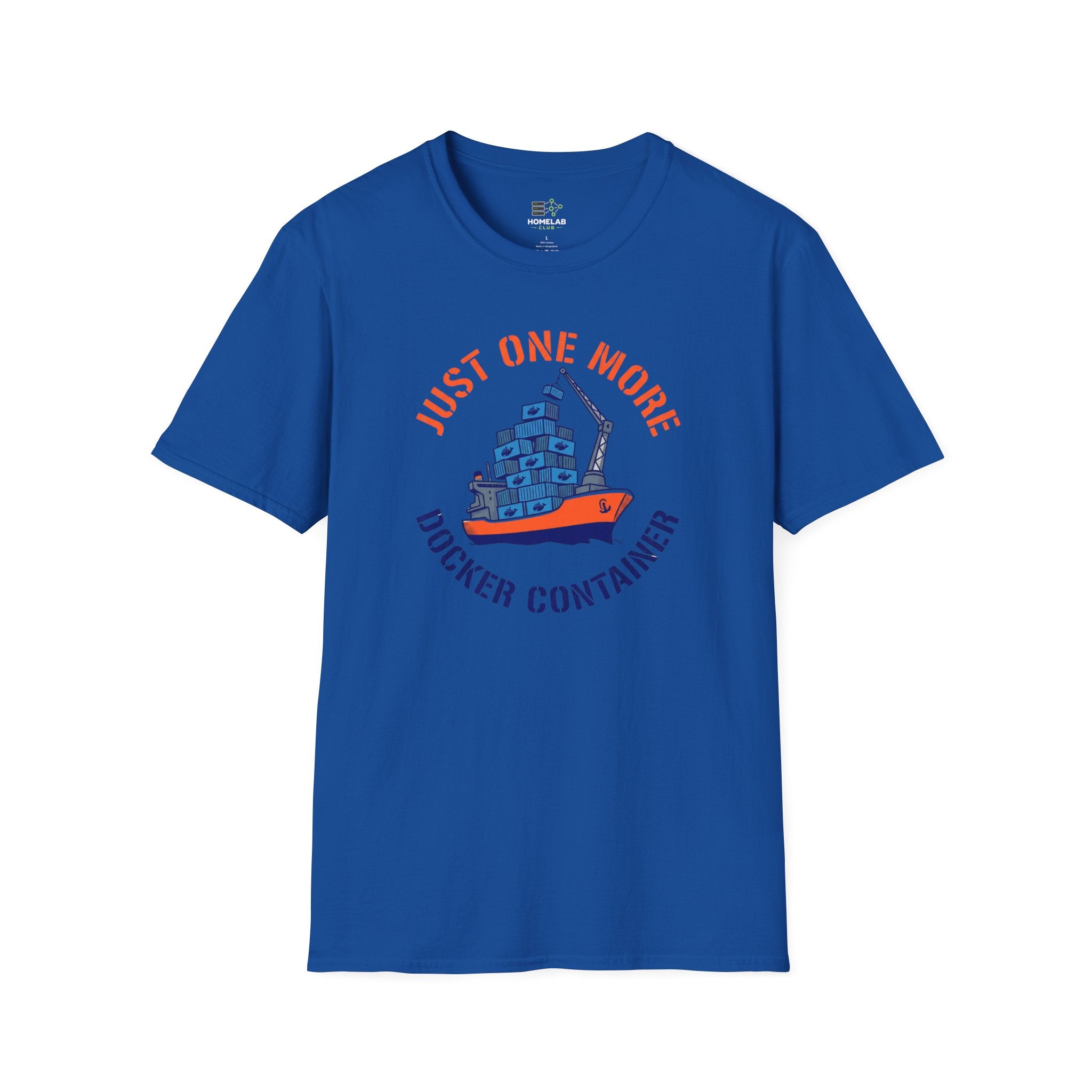 Just One More Docker Container T-Shirt