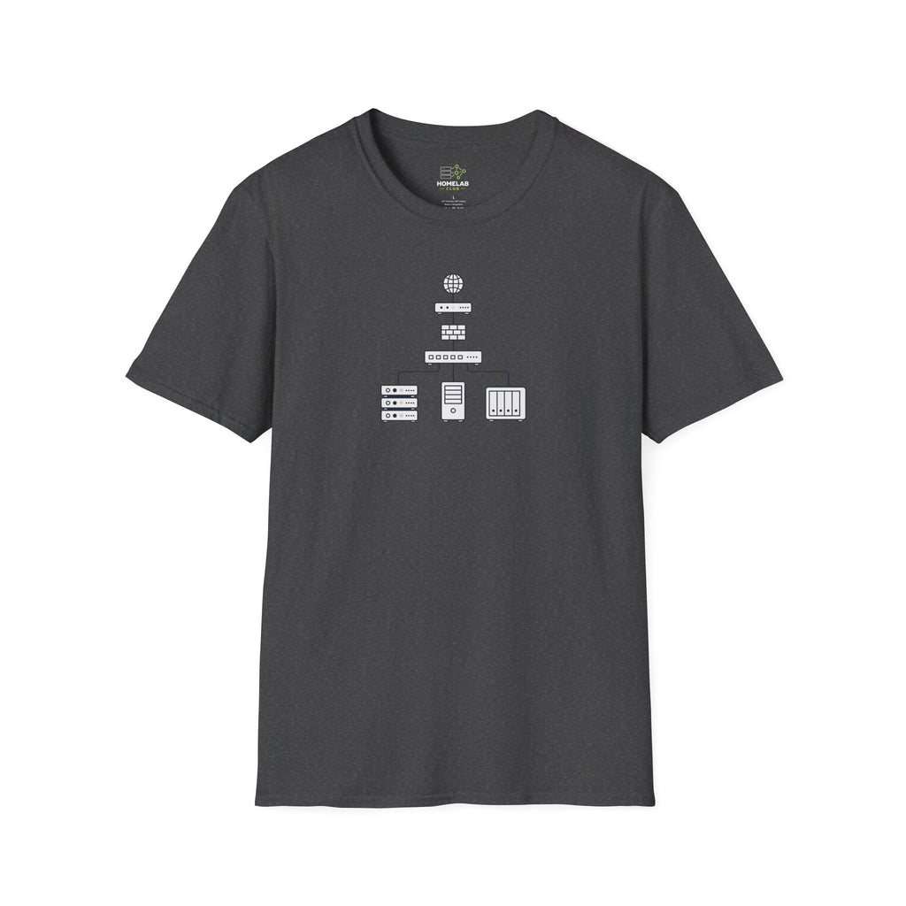 Network Topology Diagram T-Shirt