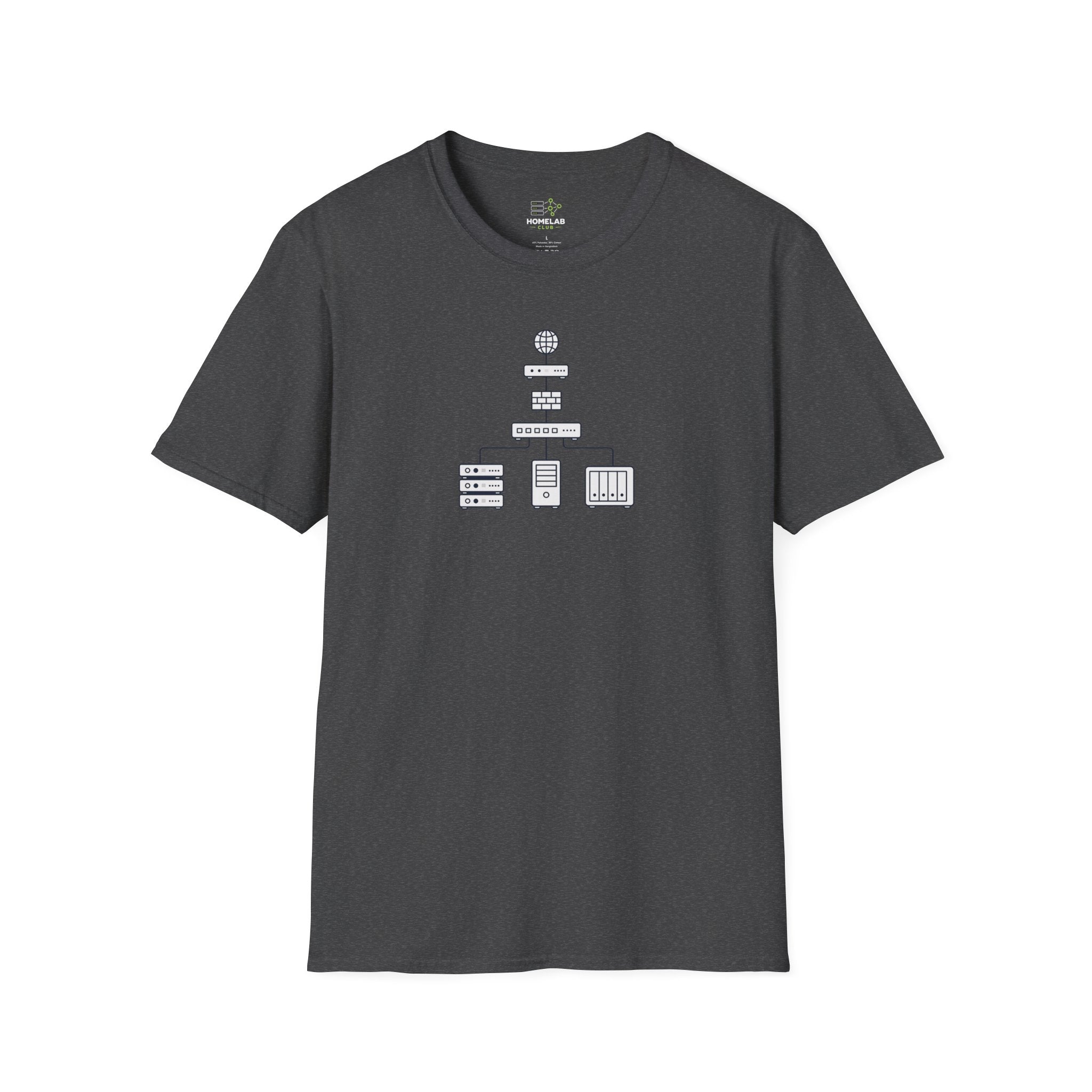 Network Topology Diagram T-Shirt