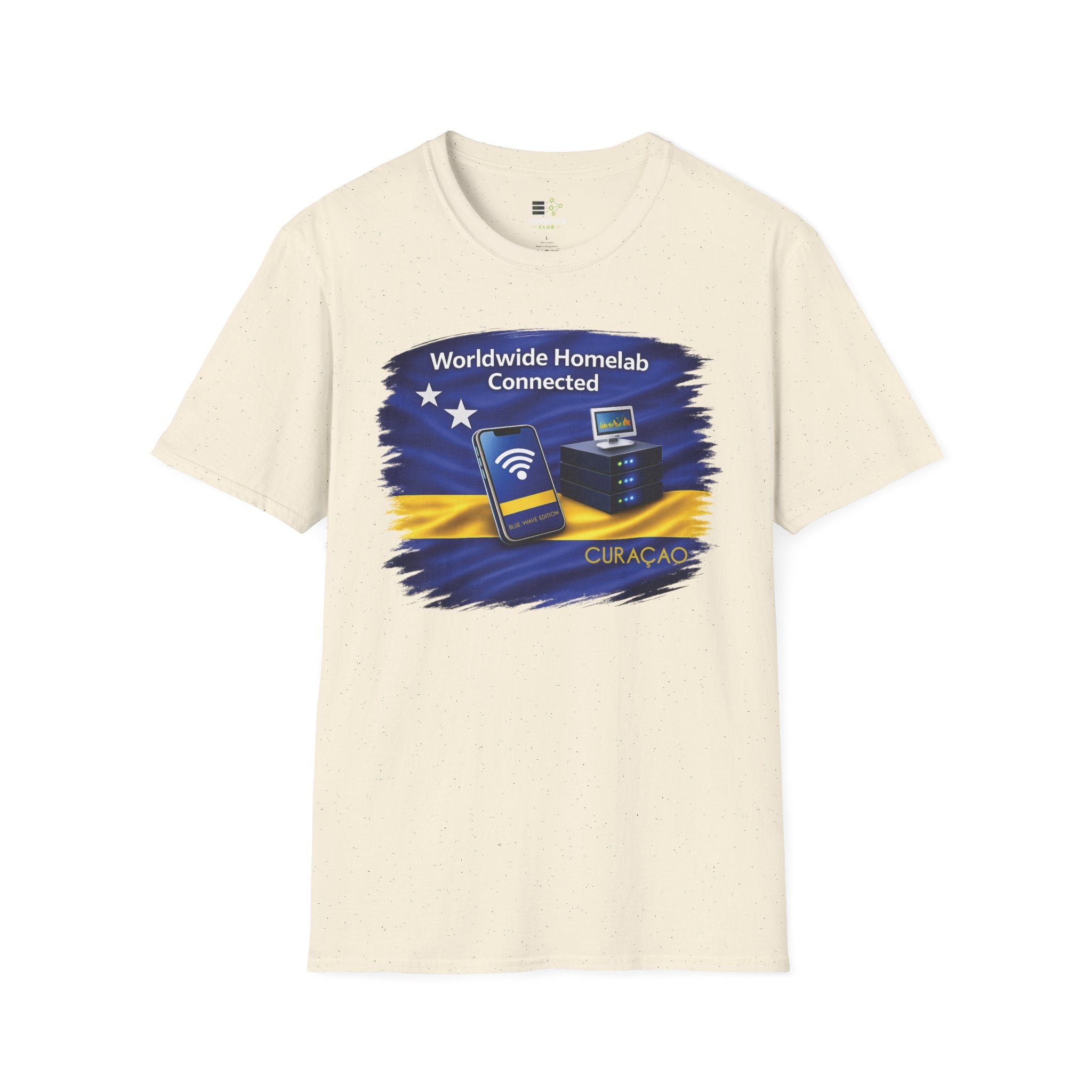 Worldwide Homelab Connected T-Shirt | Blue Waves Edition 2026