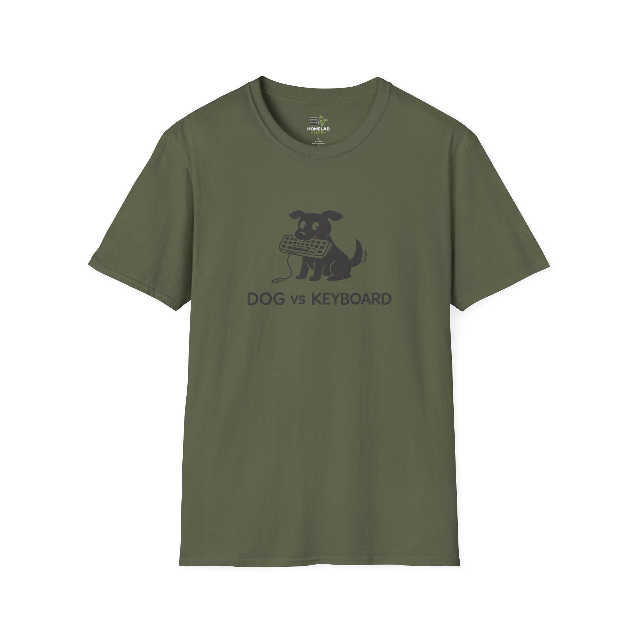 Dog vs Keyboard T-Shirt