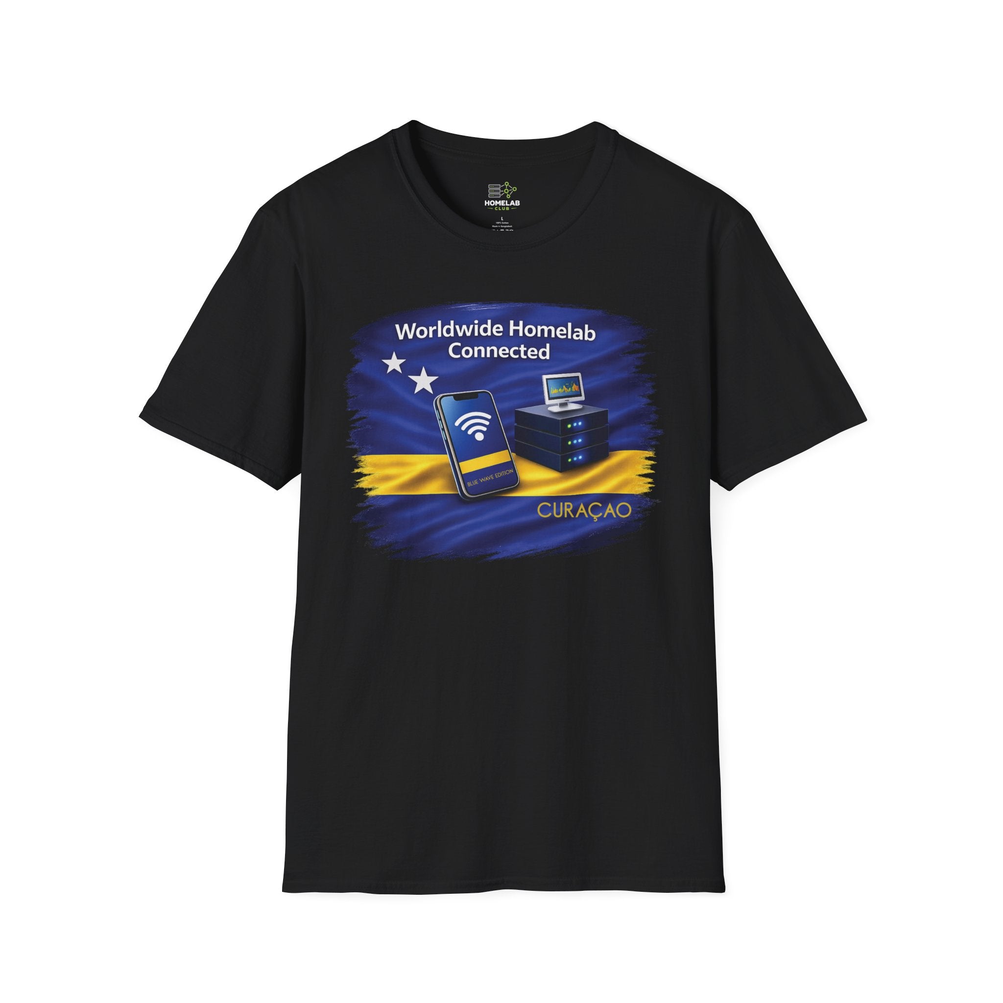 Worldwide Homelab Connected T-Shirt | Blue Waves Edition 2026