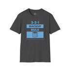 3-2-1 Backup Rule T-Shirt
