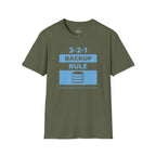 3-2-1 Backup Rule T-Shirt