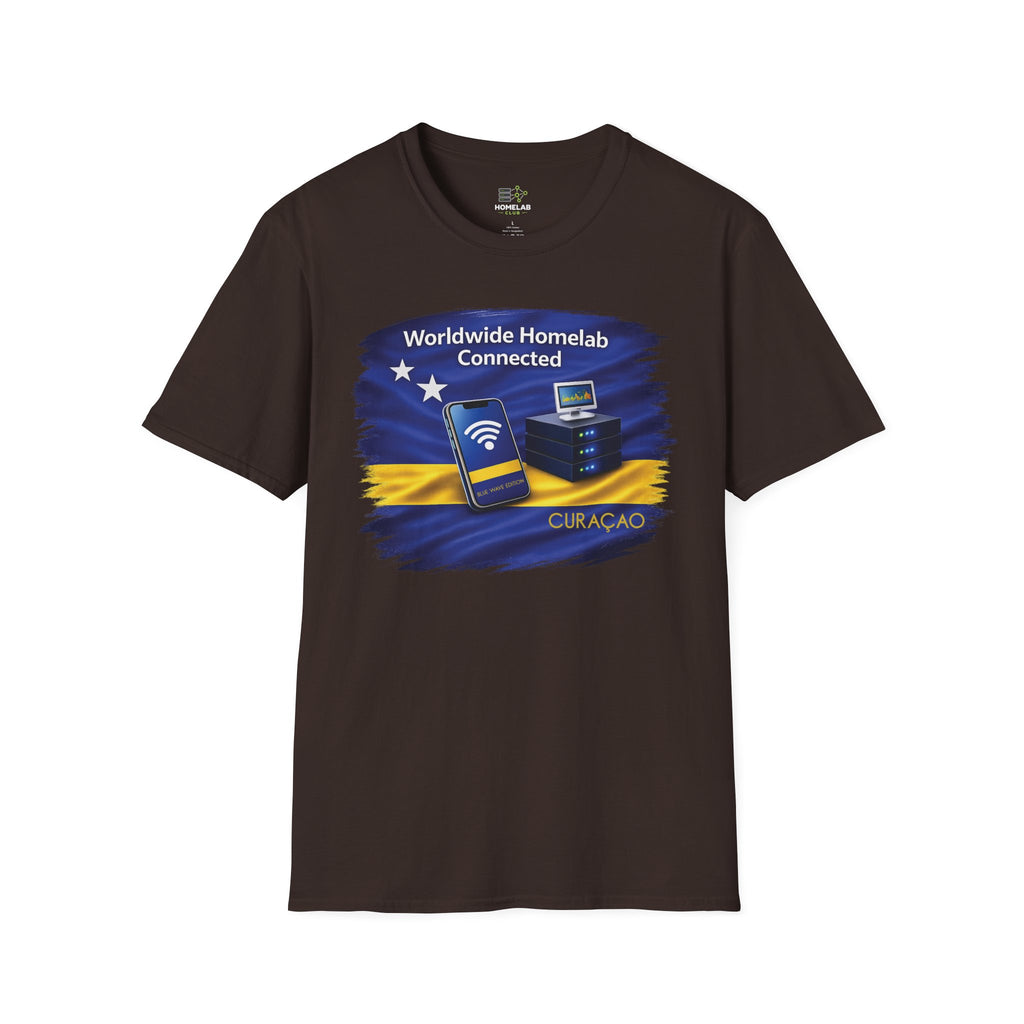 Worldwide Homelab Connected T-Shirt | Blue Waves Edition 2026