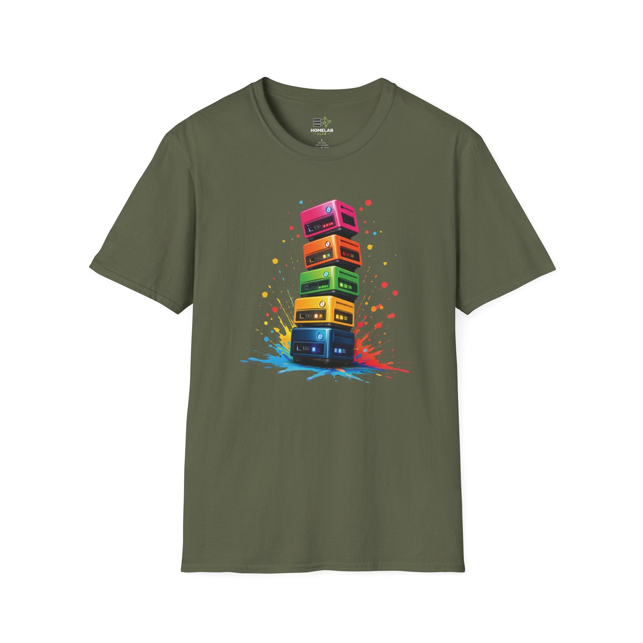 Colorful Servers T-Shirt