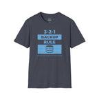 3-2-1 Backup Rule T-Shirt
