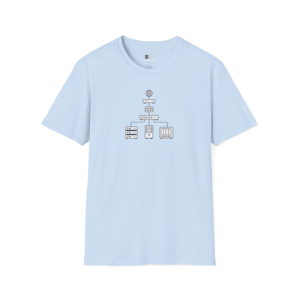 Network Topology Diagram T-Shirt