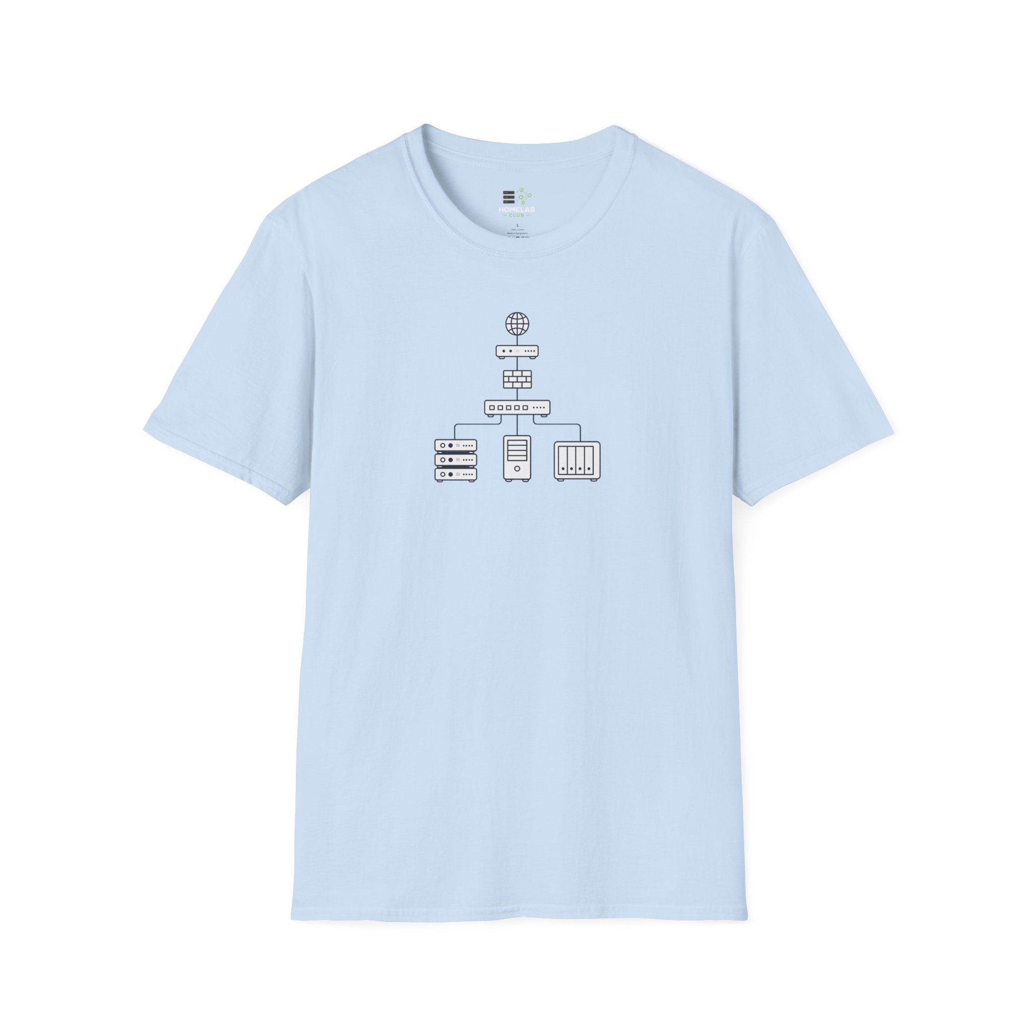Network Topology Diagram T-Shirt