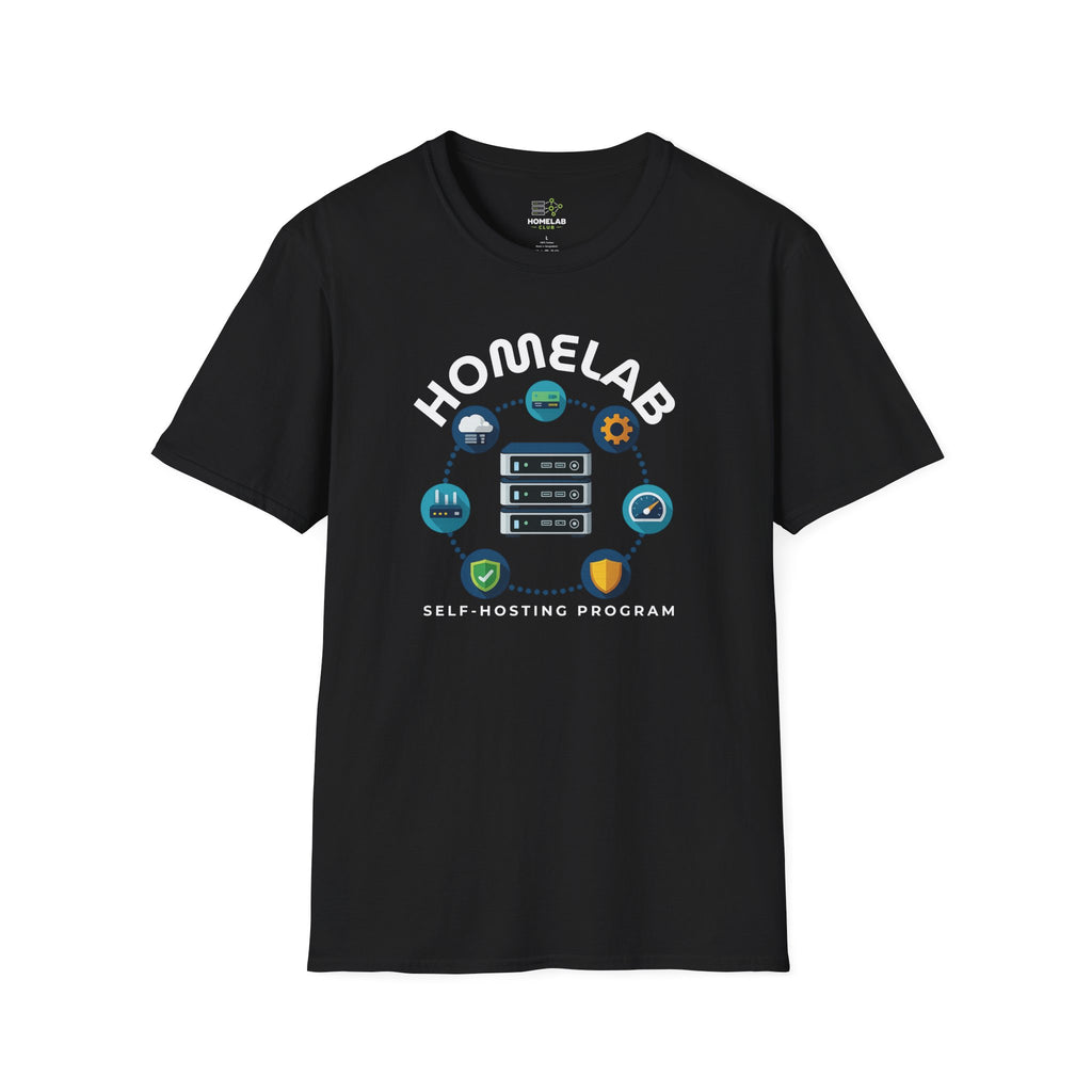 Homelab Self-Hosting Program T-Shirt