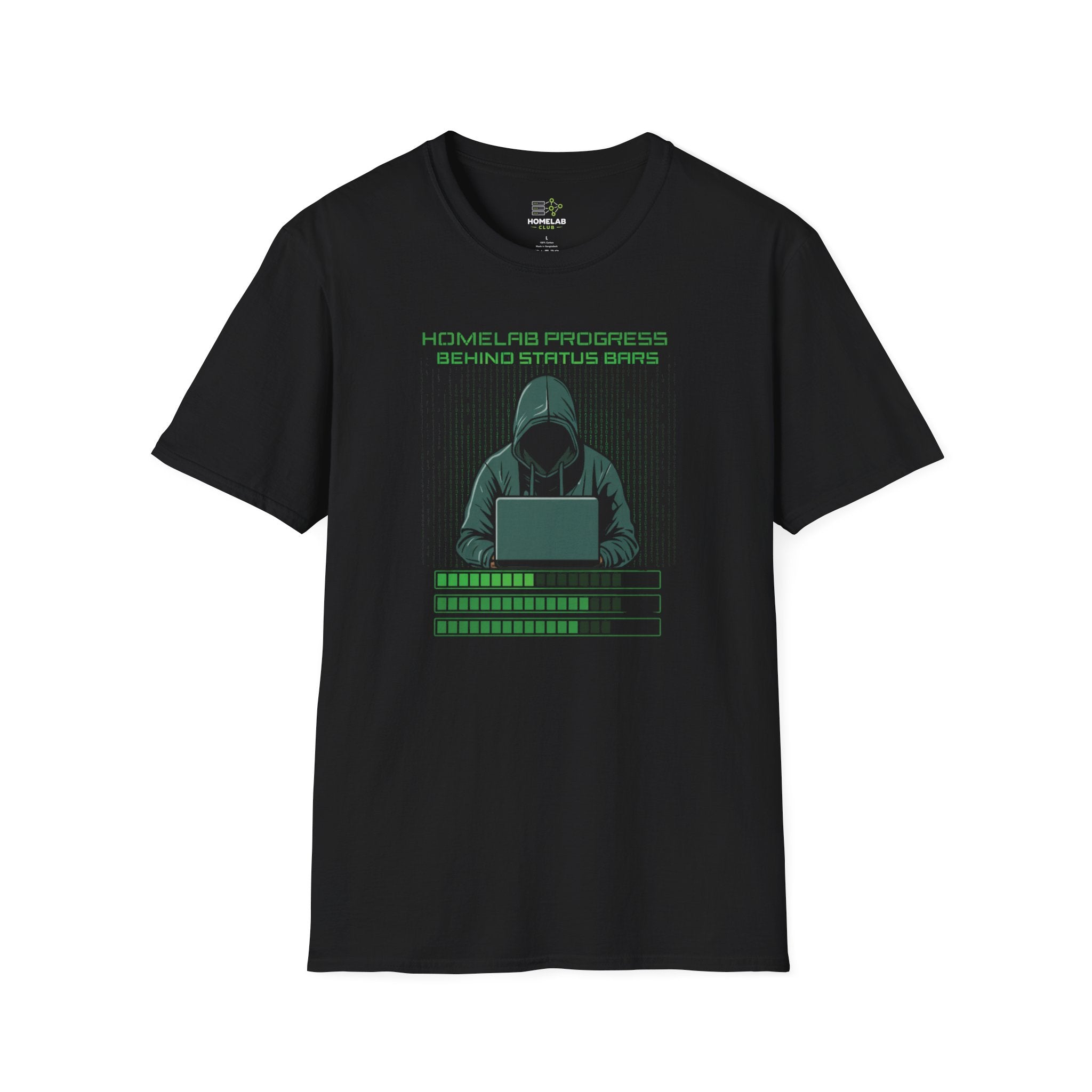 Progress Behind Status Bars T-Shirt