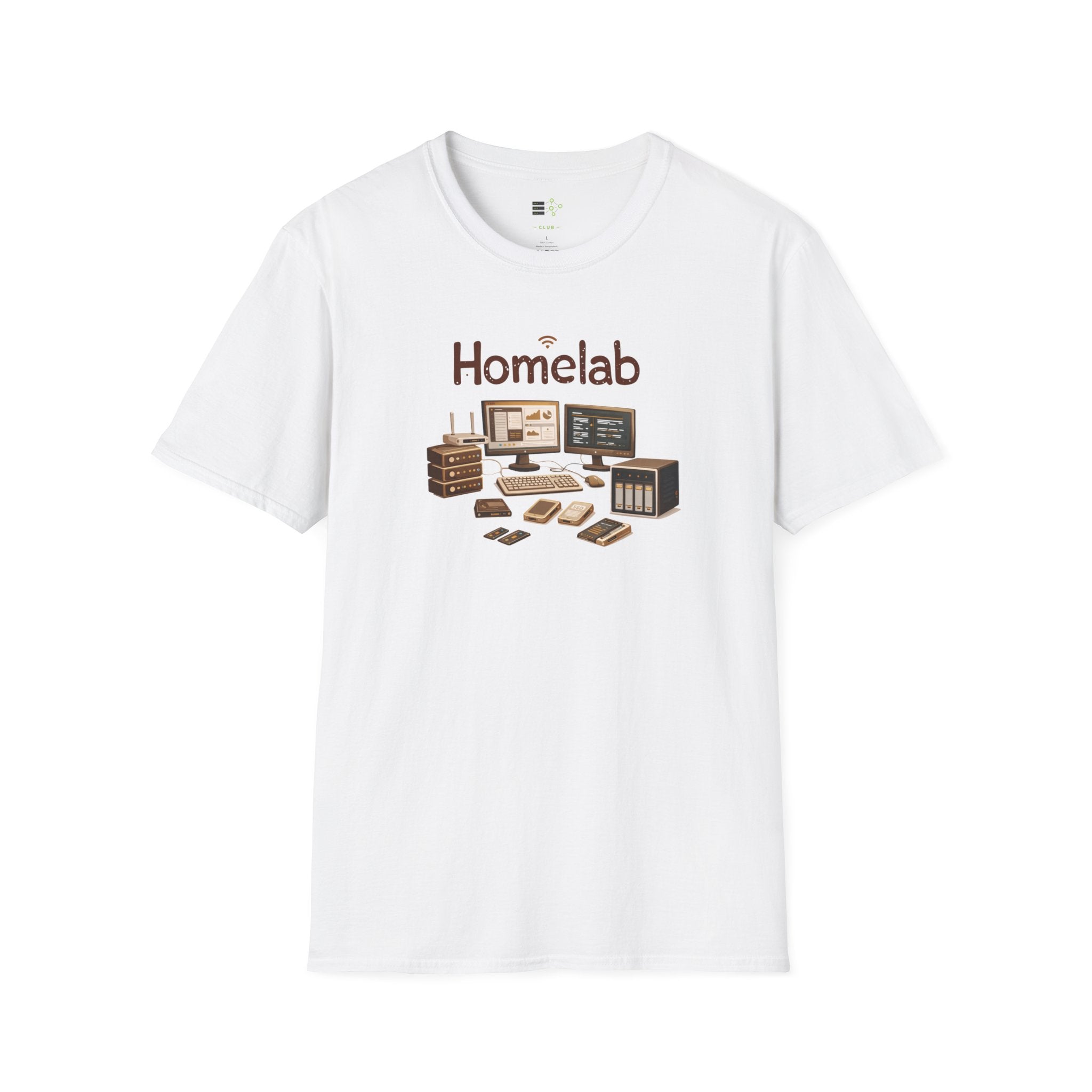Wooden Homelab T-Shirt