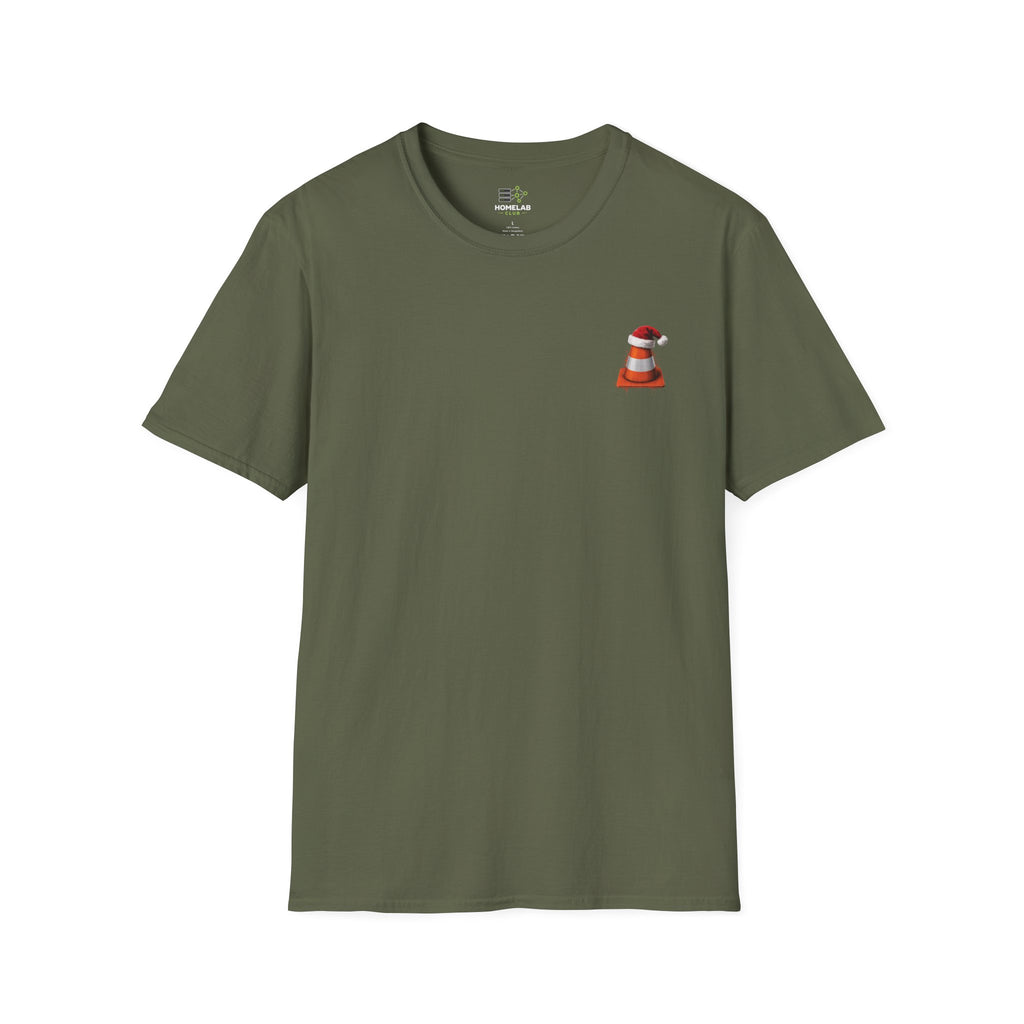 Traffic Cone Christmas T-Shirt