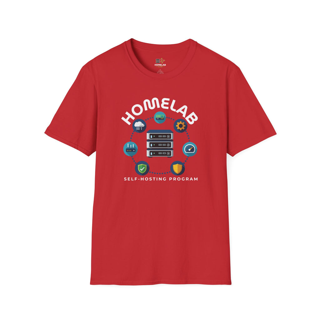 Homelab Self-Hosting Program T-Shirt