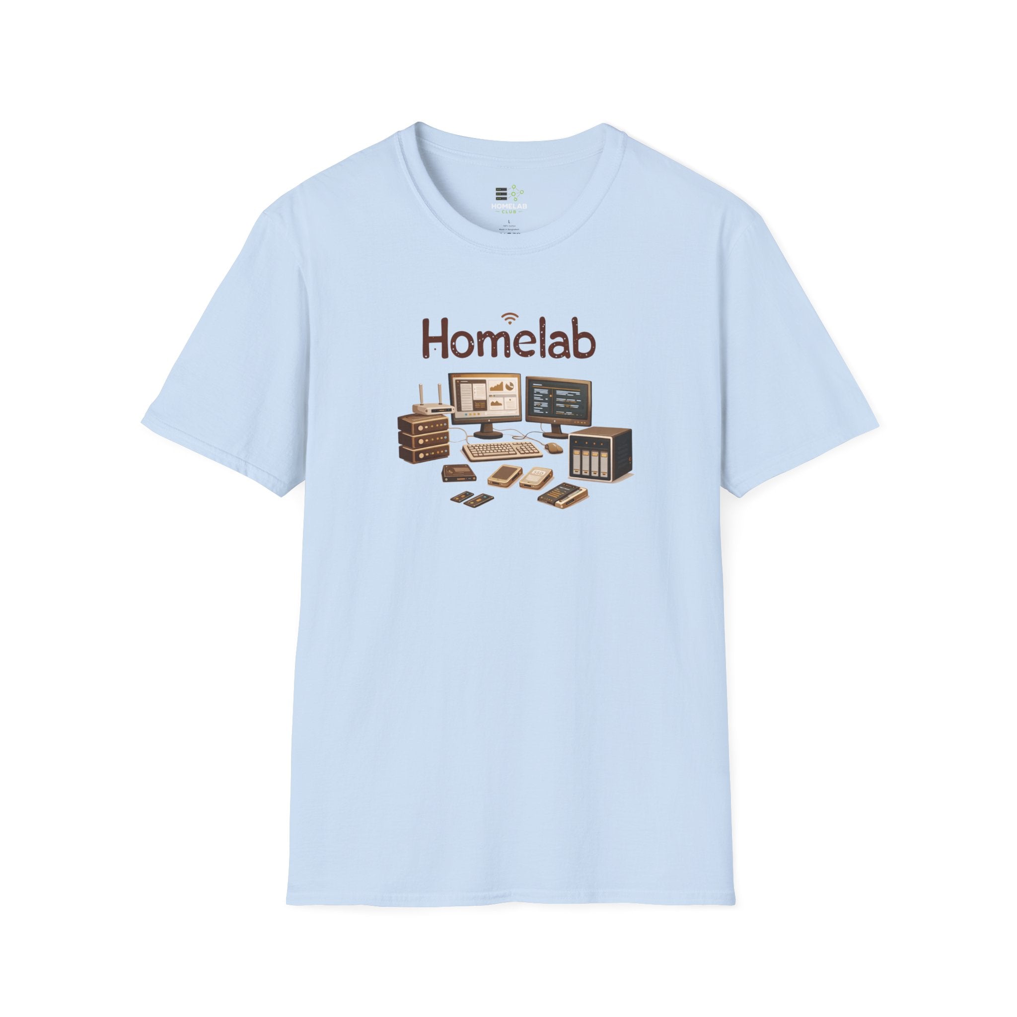 Wooden Homelab T-Shirt