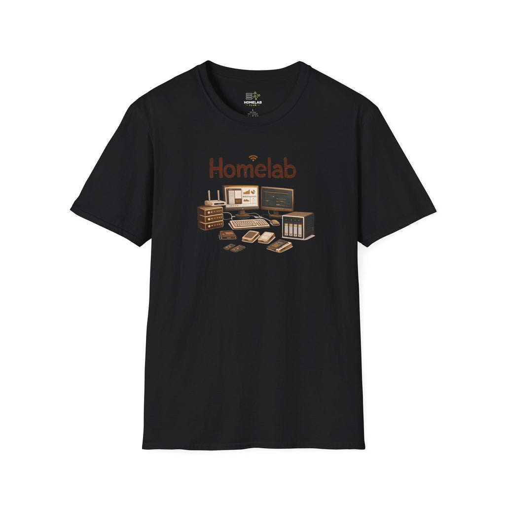 Wooden Homelab T-Shirt