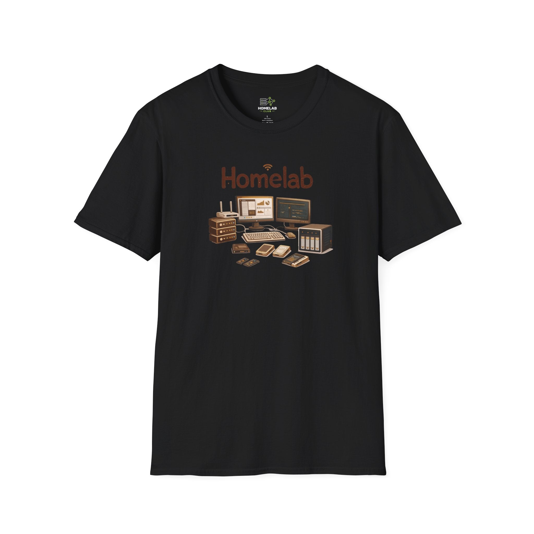 Wooden Homelab T-Shirt