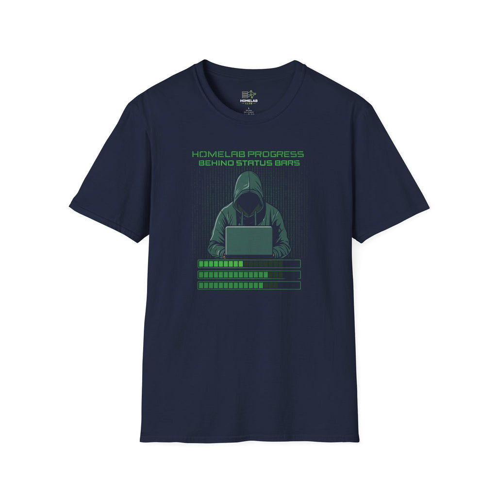 Progress Behind Status Bars T-Shirt