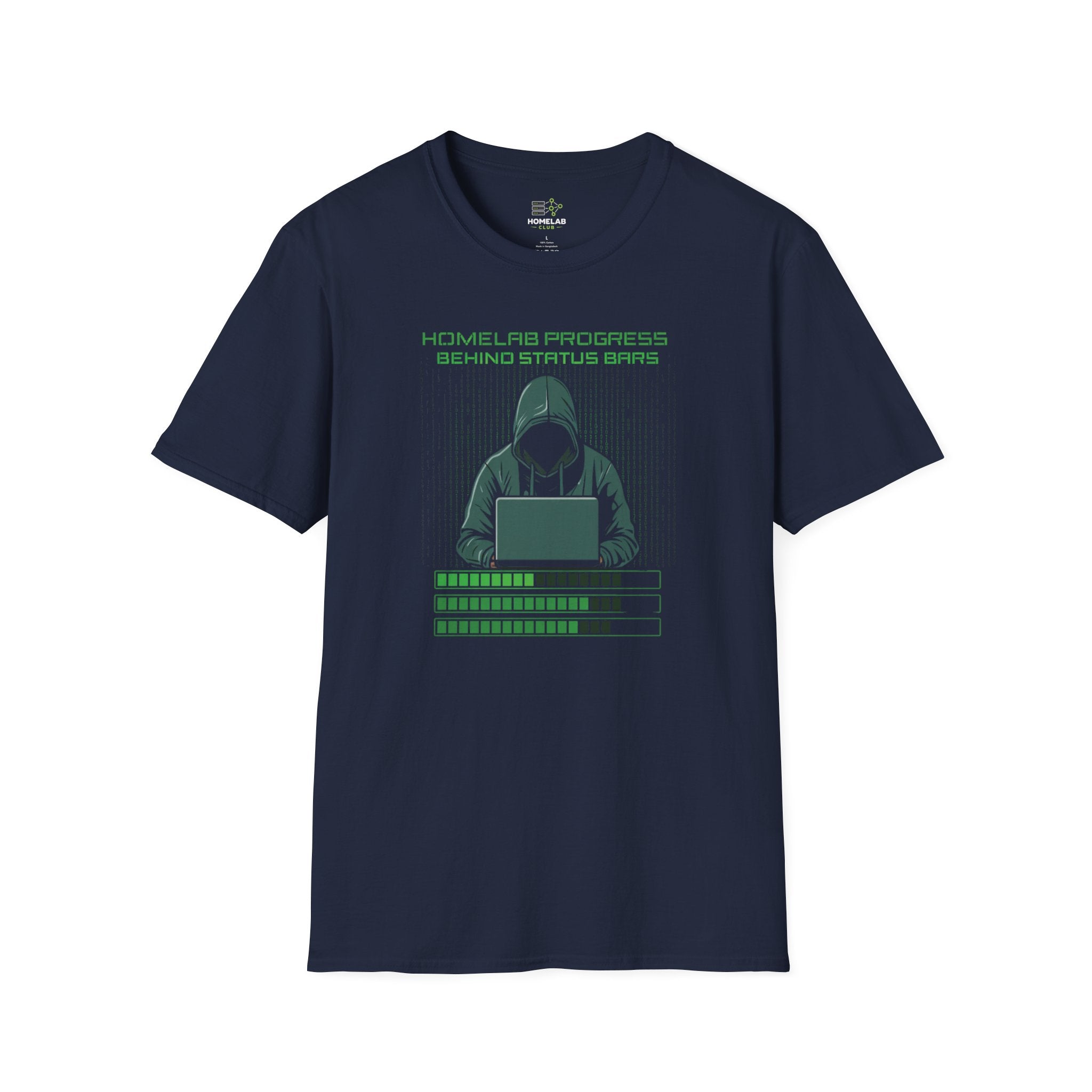 Progress Behind Status Bars T-Shirt