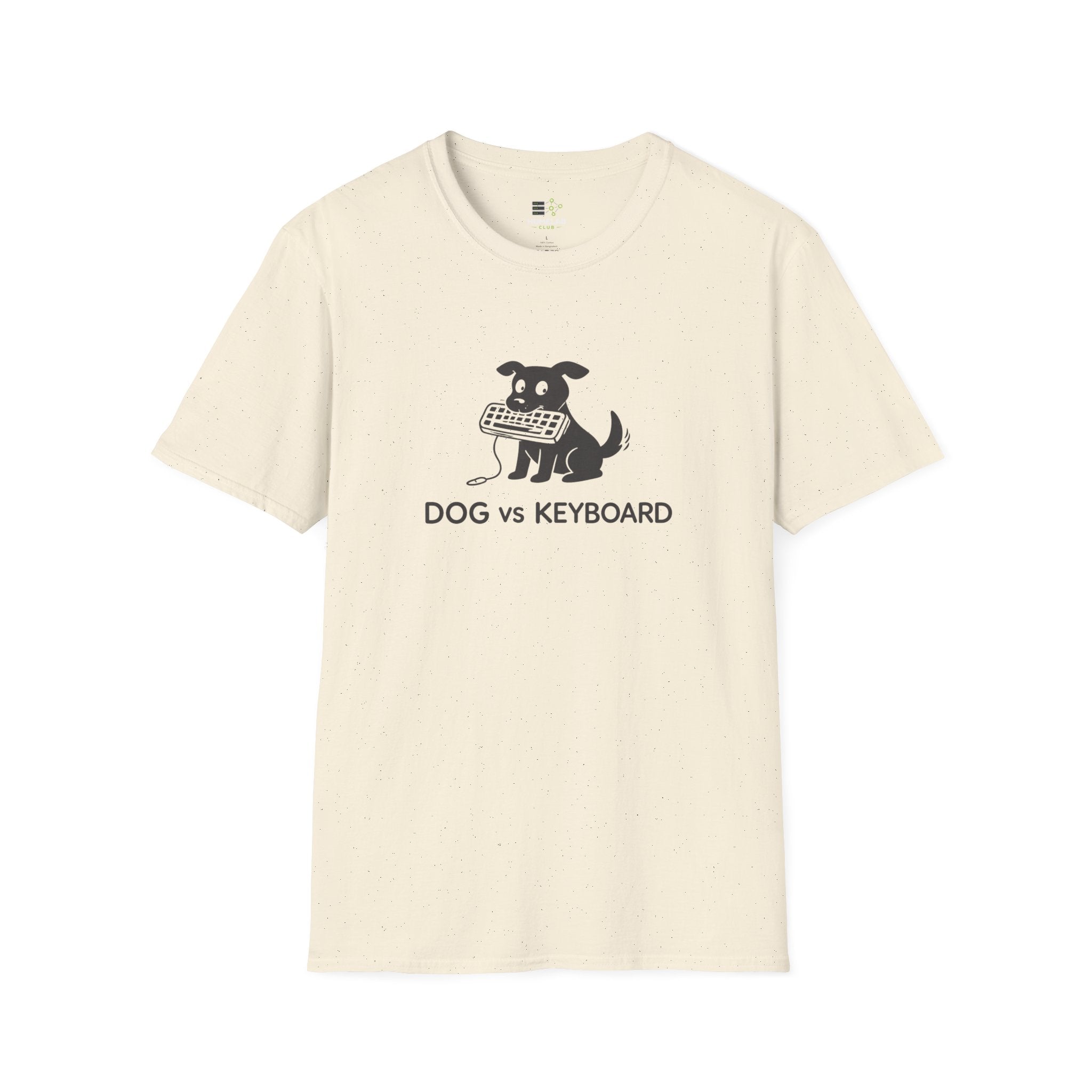 Dog vs Keyboard T-Shirt