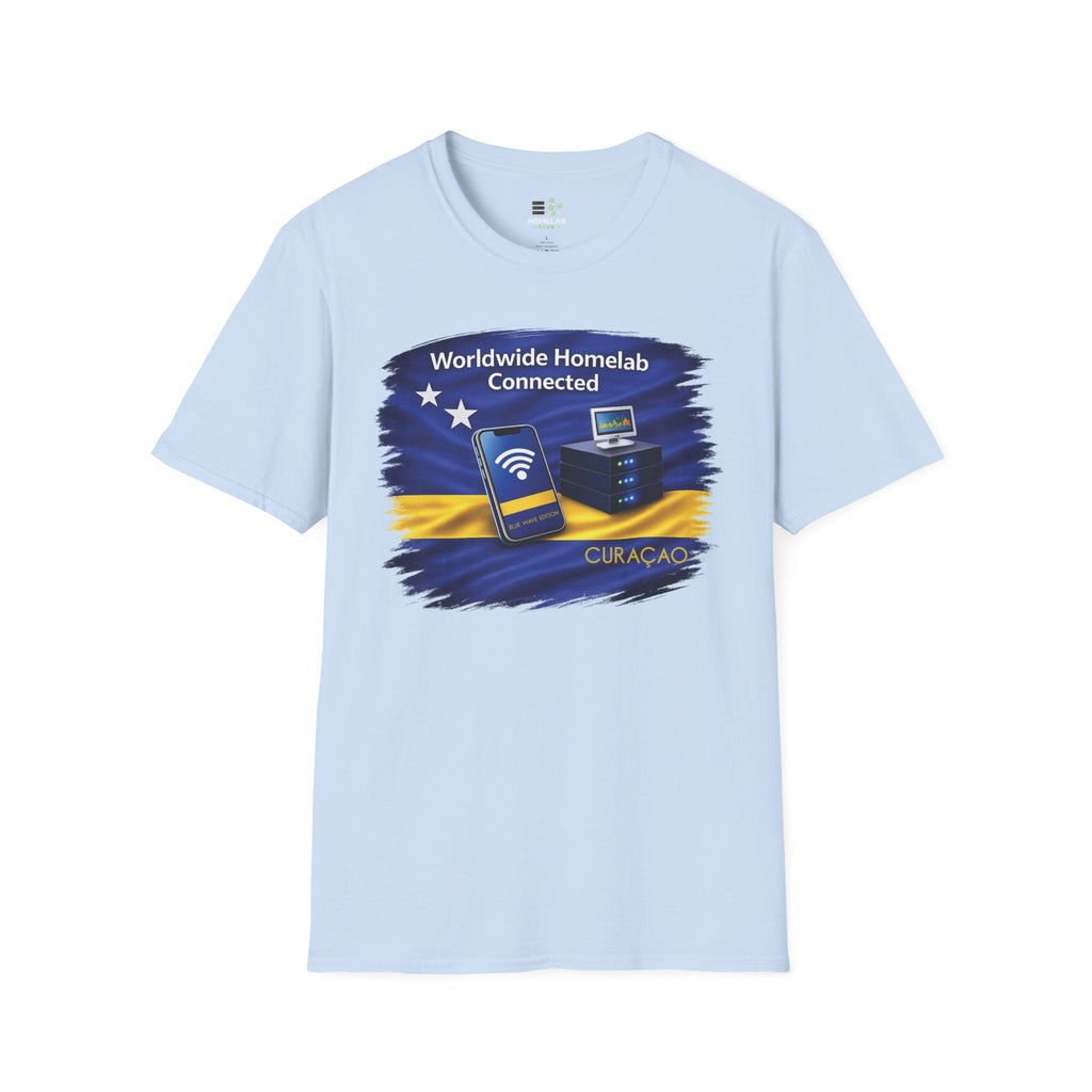 Worldwide Homelab Connected T-Shirt | Blue Waves Edition 2026