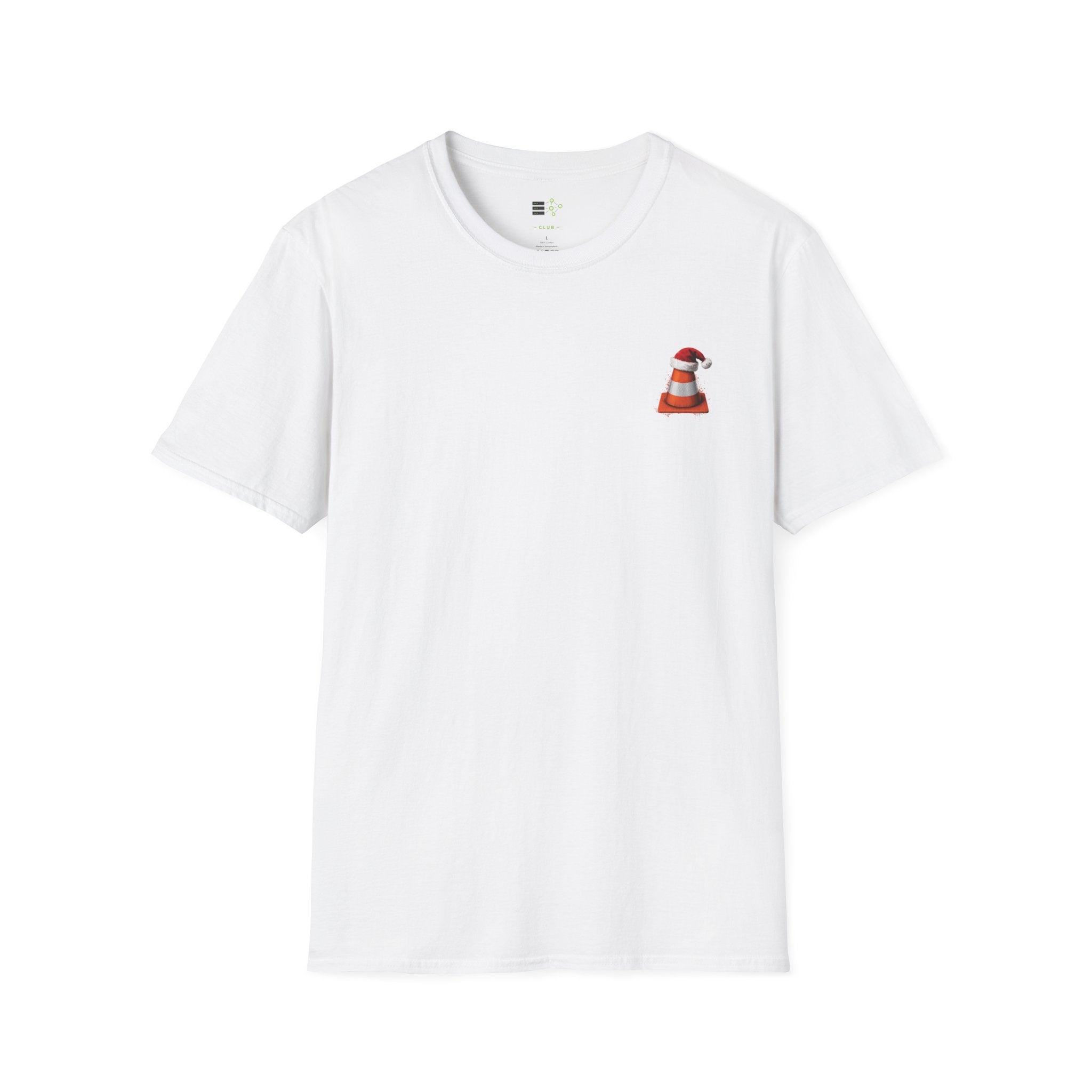 Traffic Cone Christmas T-Shirt