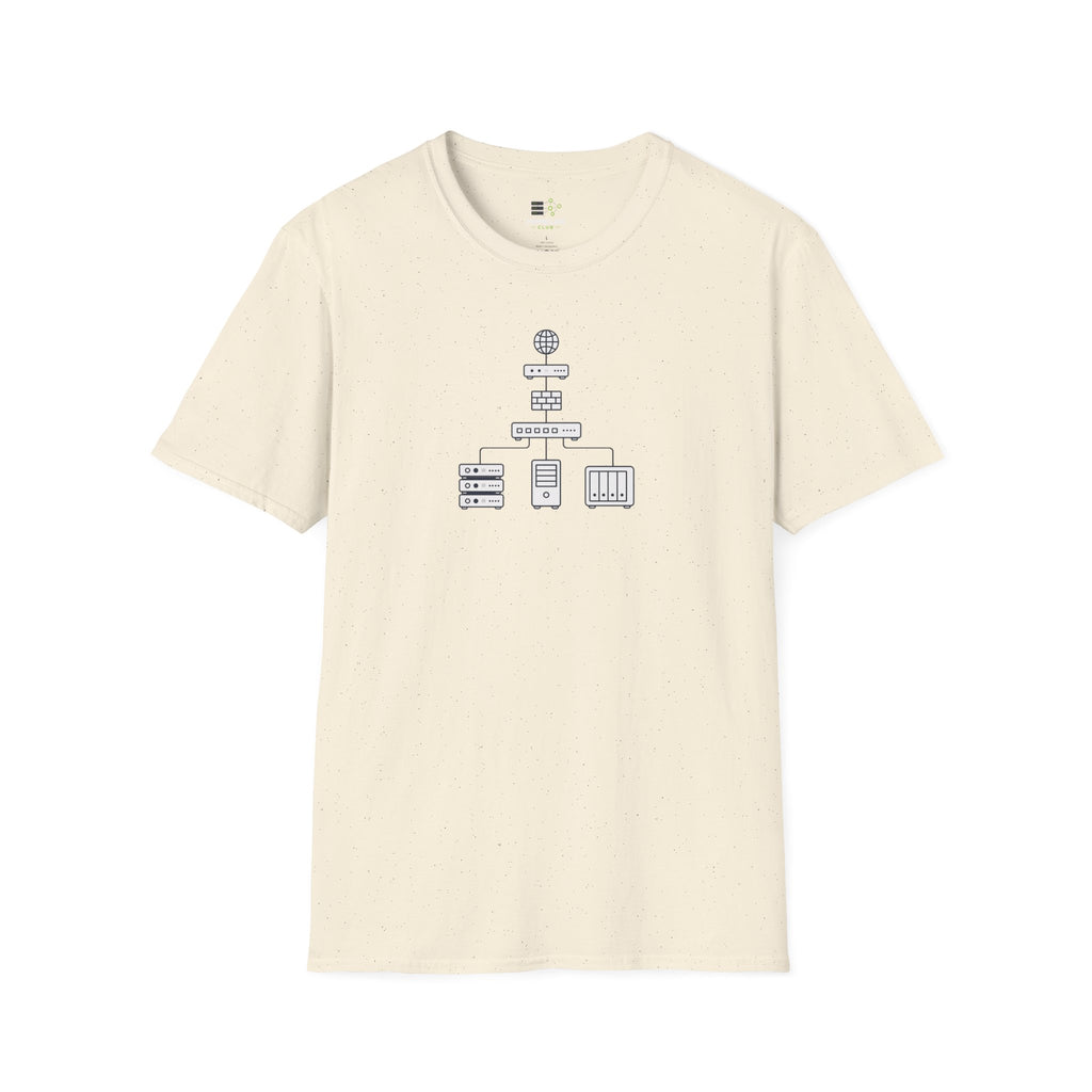 Network Topology Diagram T-Shirt