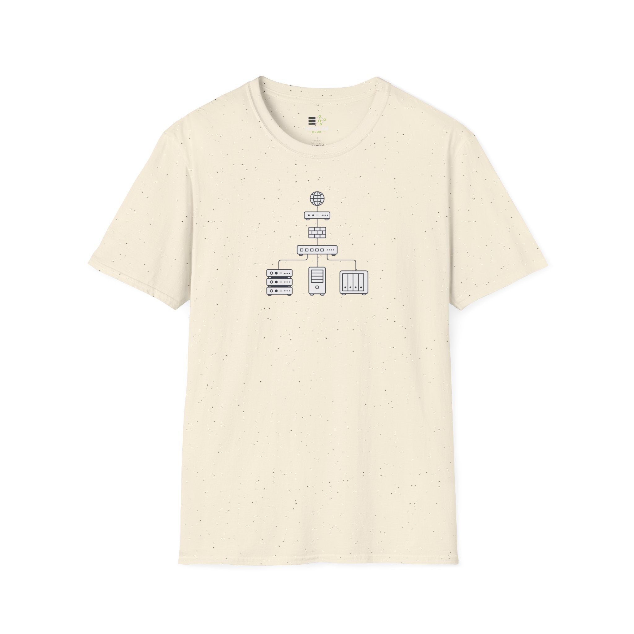 Network Topology Diagram T-Shirt