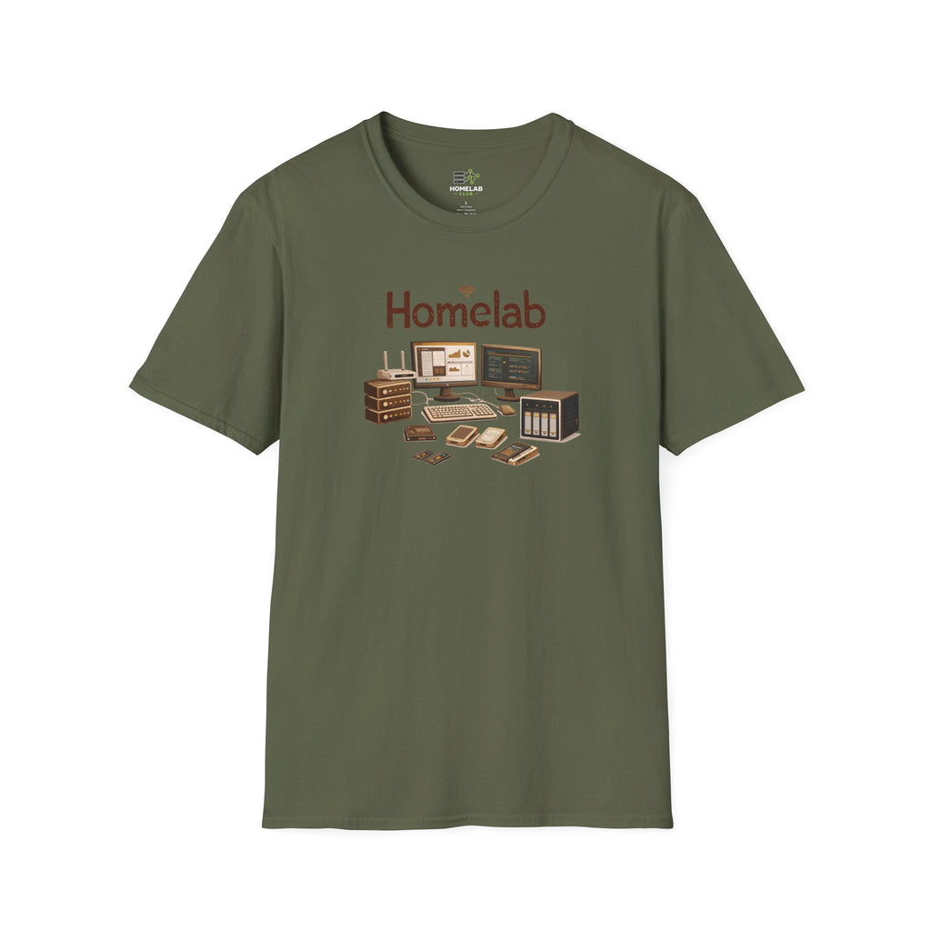 Wooden Homelab T-Shirt