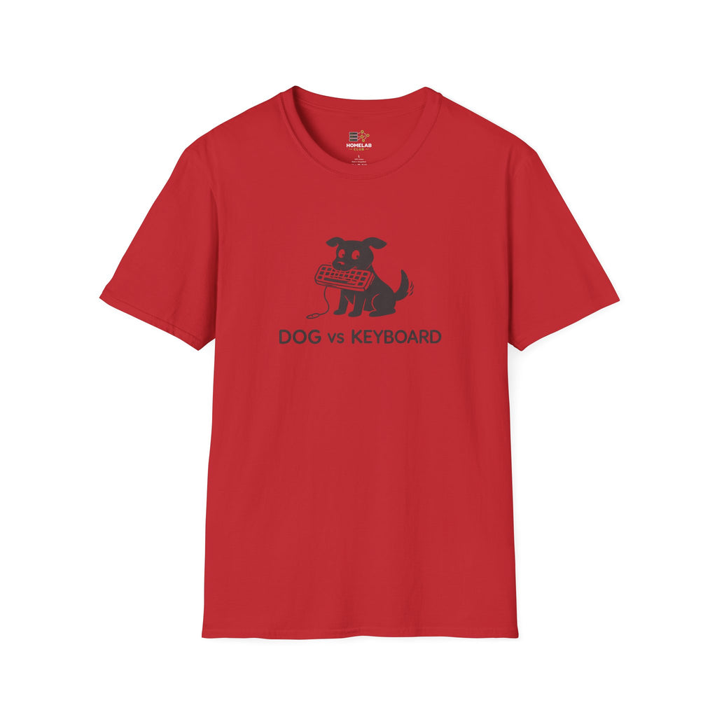Dog vs Keyboard T-Shirt