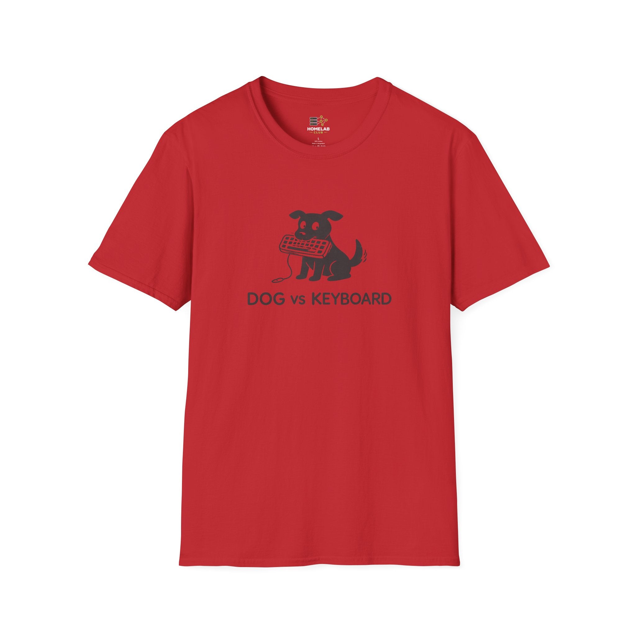 Dog vs Keyboard T-Shirt