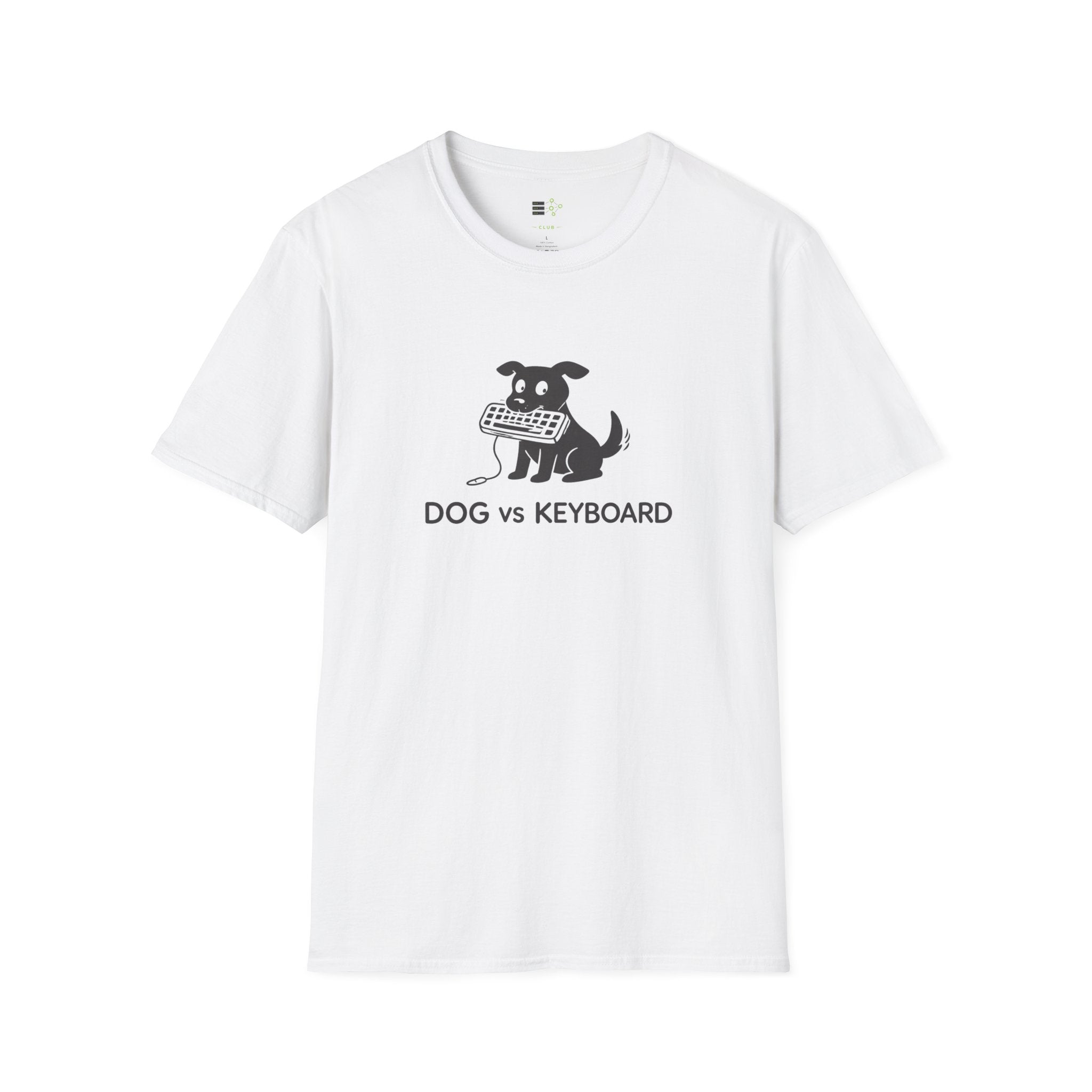 Dog vs Keyboard T-Shirt