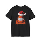 Traffic Cone Christmas T-Shirt