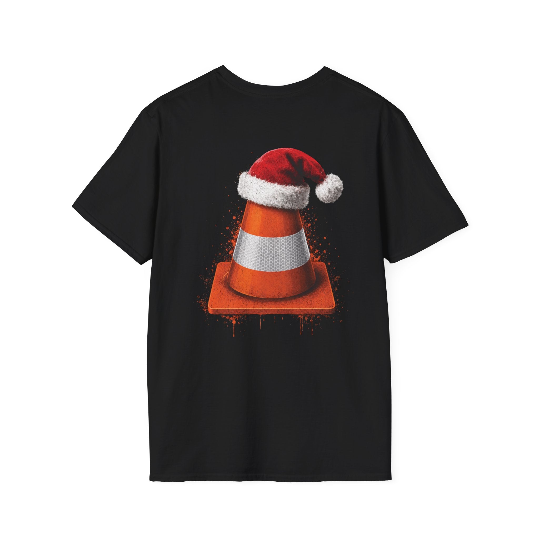 Traffic Cone Christmas T-Shirt