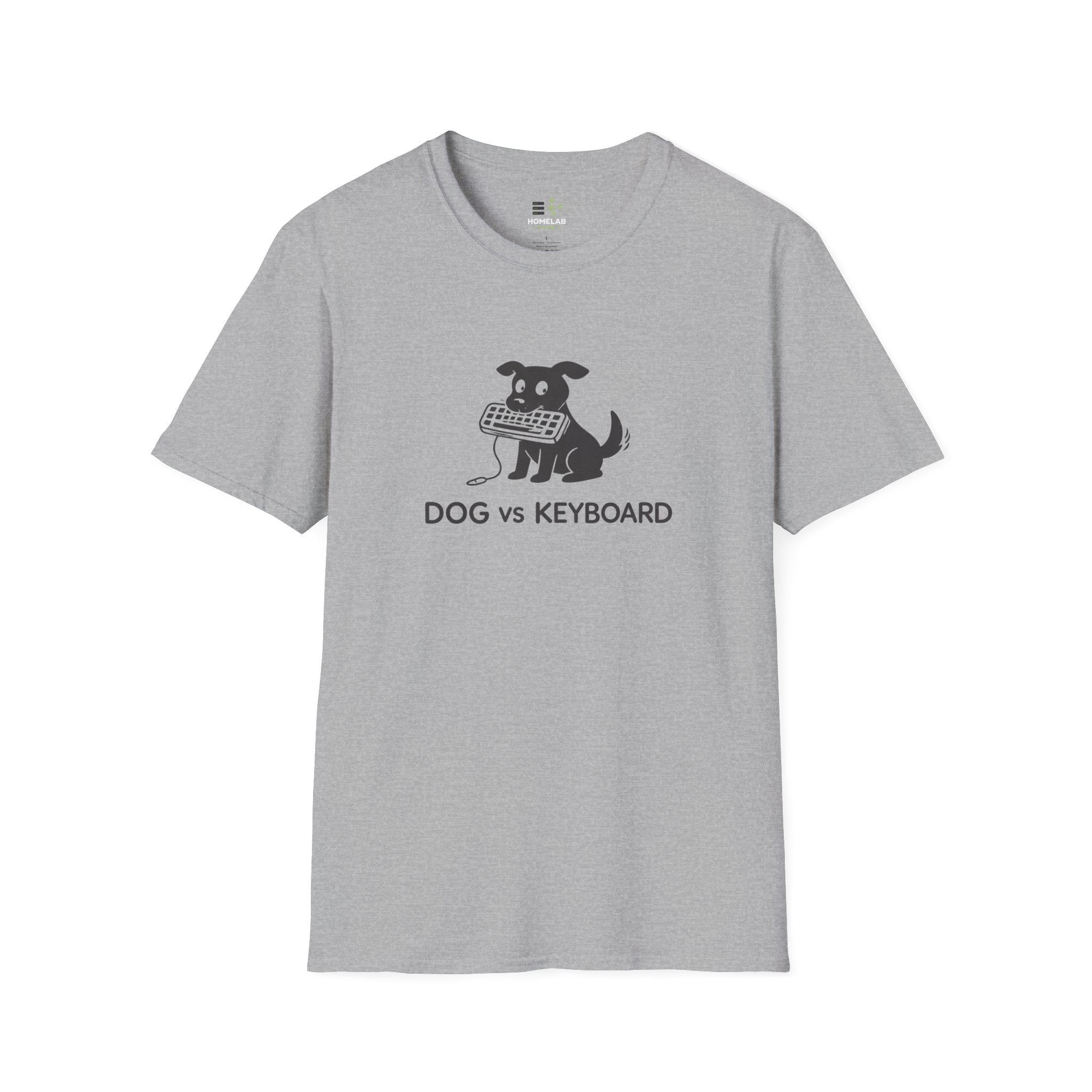 Dog vs Keyboard T-Shirt