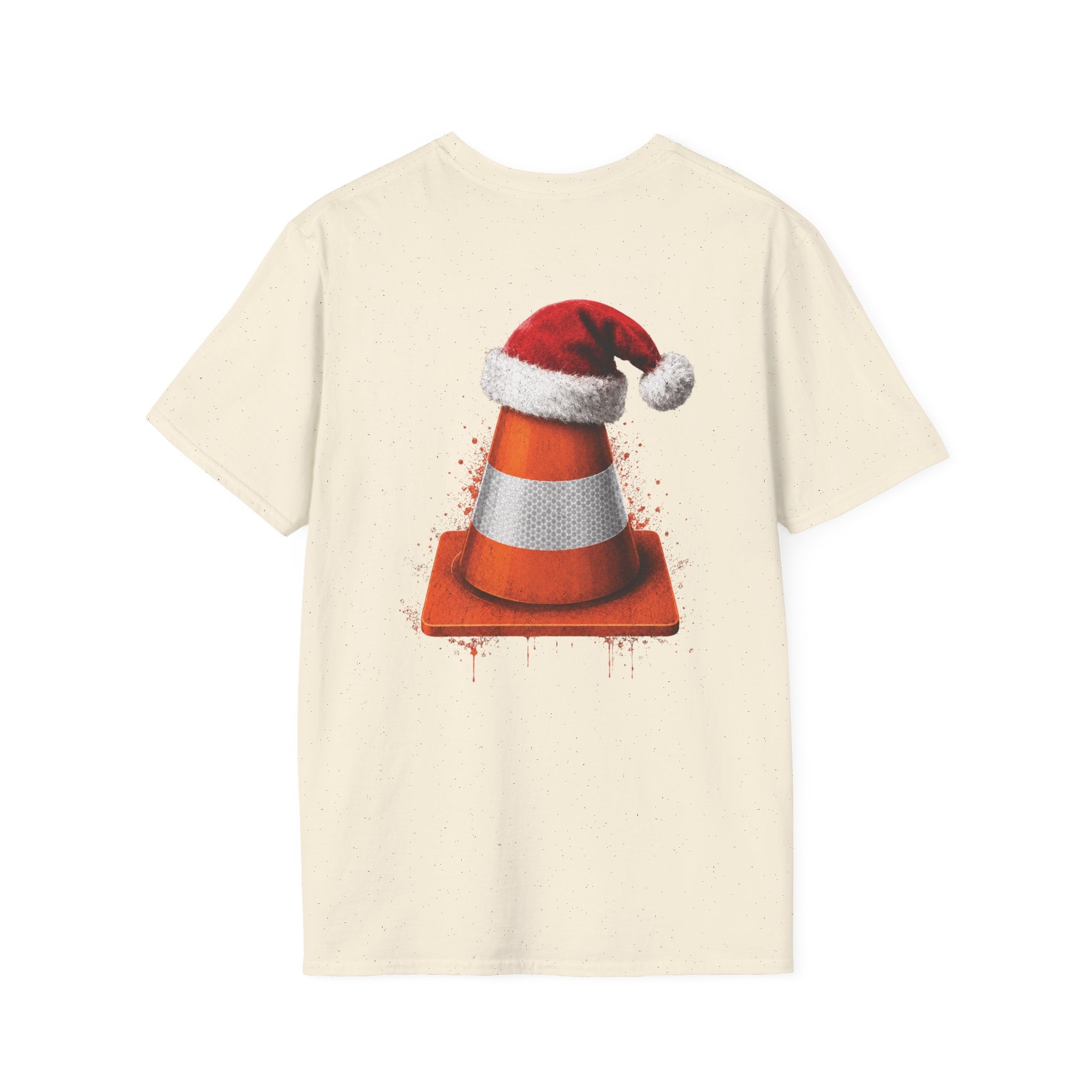 Traffic Cone Christmas T-Shirt