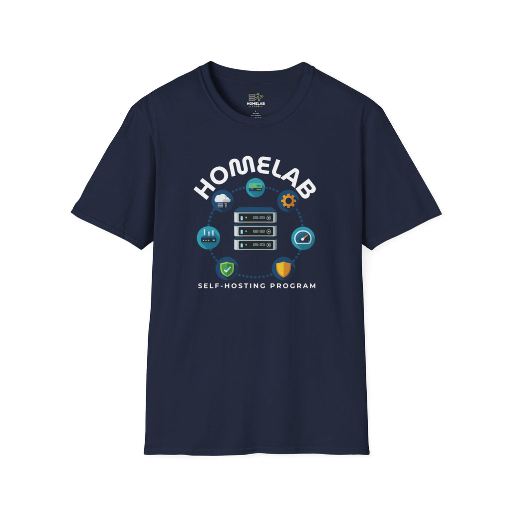 Homelab Self-Hosting Program T-Shirt