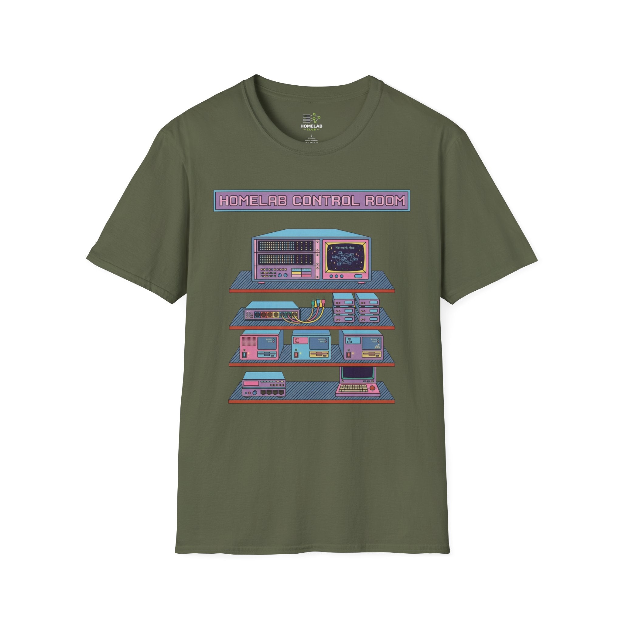 Homelab Control Room T-Shirt