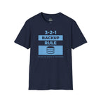 3-2-1 Backup Rule T-Shirt