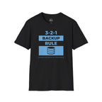3-2-1 Backup Rule T-Shirt
