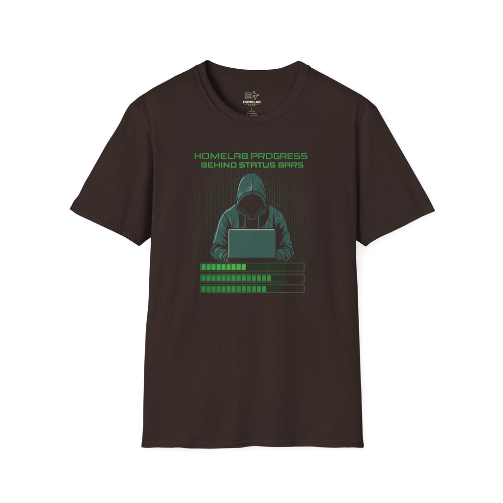 Progress Behind Status Bars T-Shirt