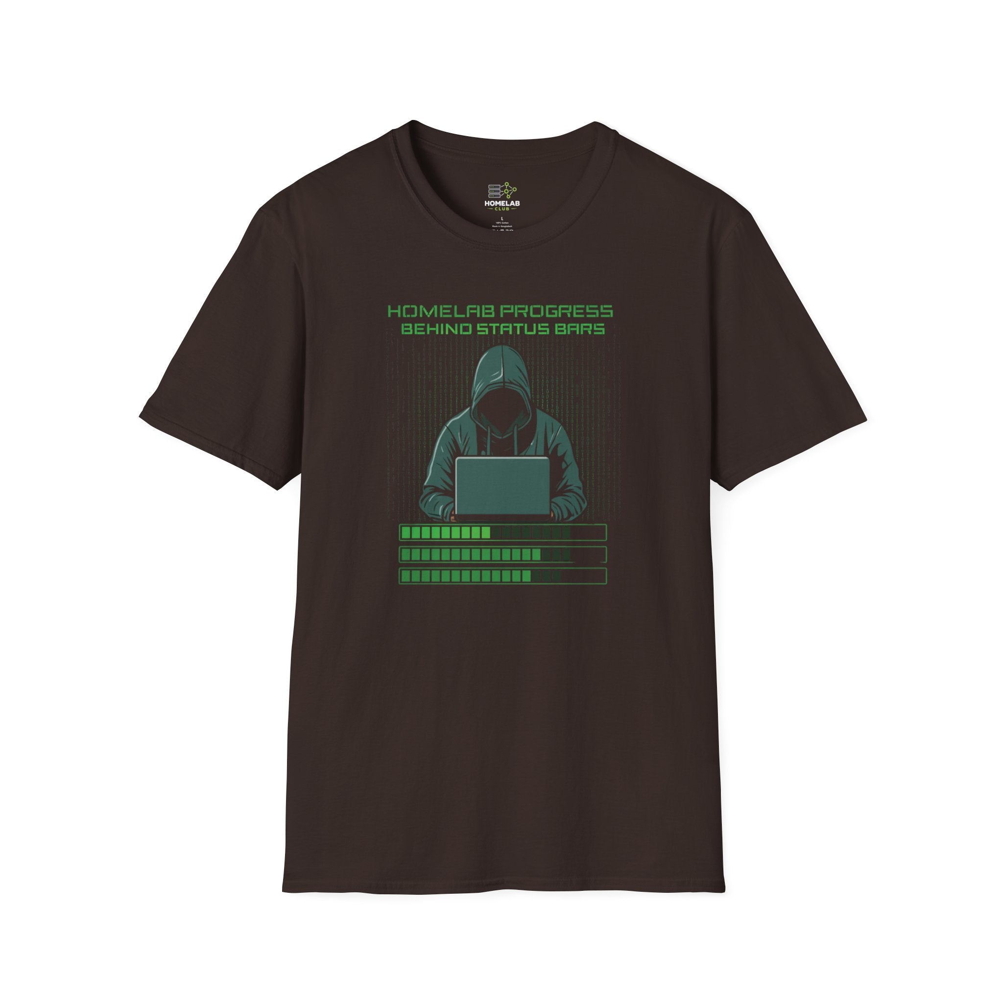 Progress Behind Status Bars T-Shirt