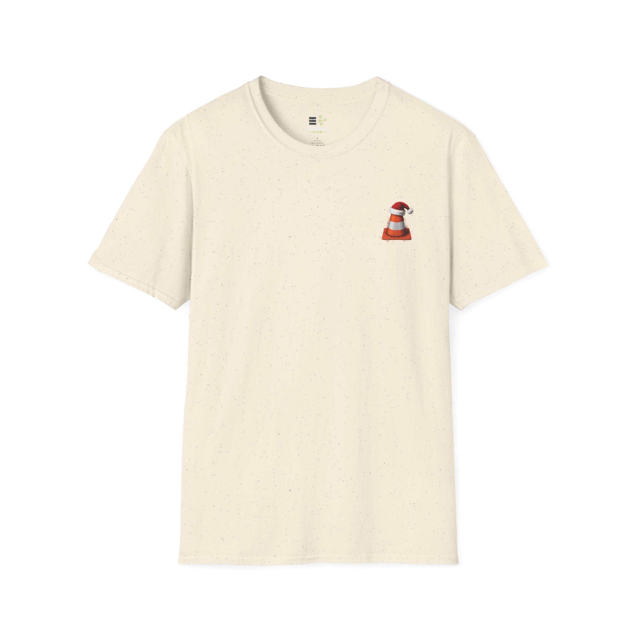 Traffic Cone Christmas T-Shirt