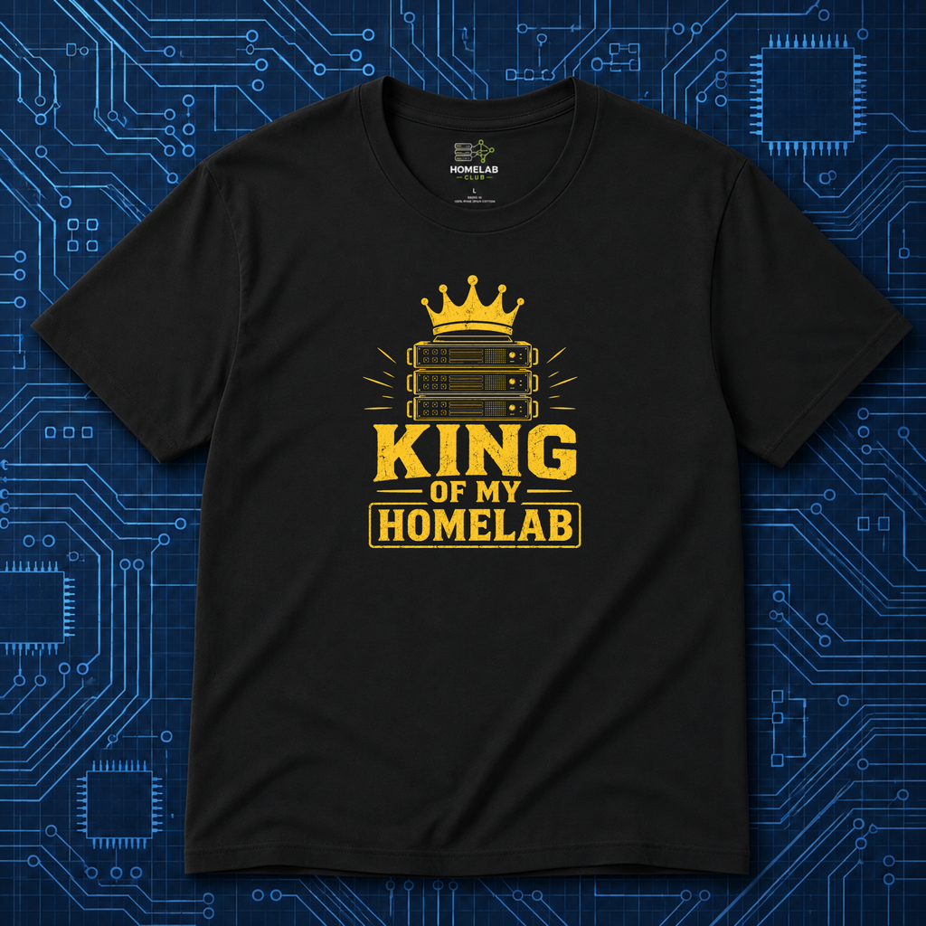 King Of My Homelab T-Shirt
