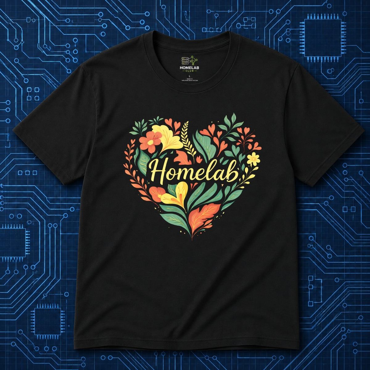 Homelab Flowers T-Shirt