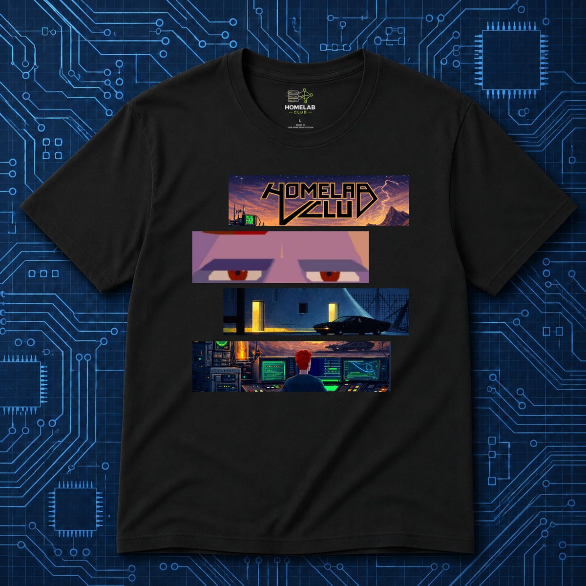 Another Homelab T-Shirt | Classic DOS PC Gaming