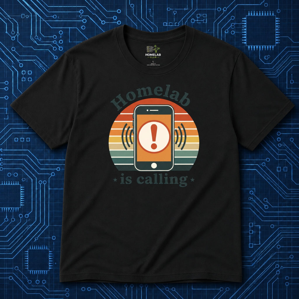 Homelab Is Calling T-Shirt