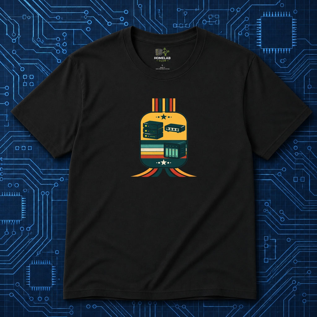 Retro Homelab T-Shirt