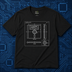 5.25 Floppy Blueprint T-Shirt