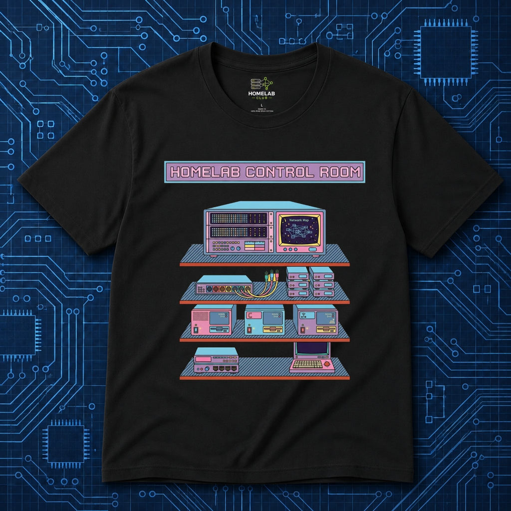 Homelab Control Room T-Shirt